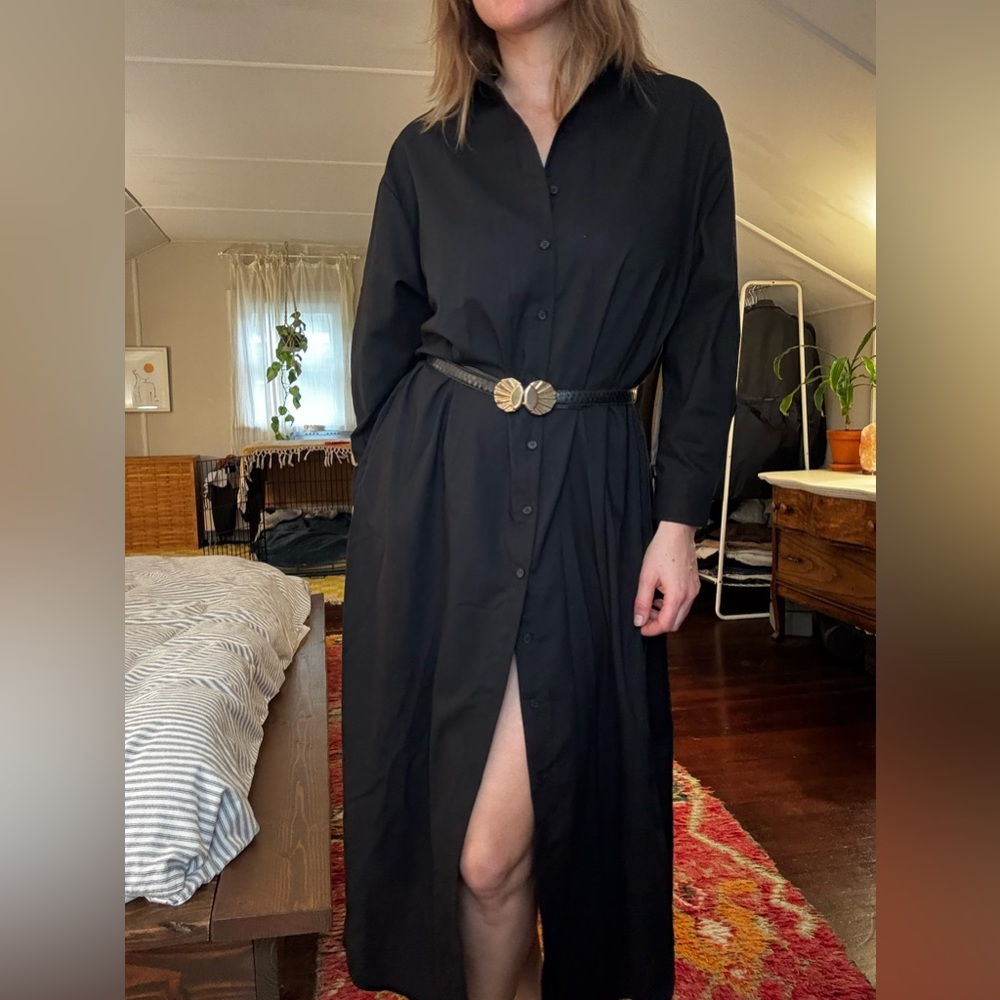 Grade & Gather Button Front Maxi Dress